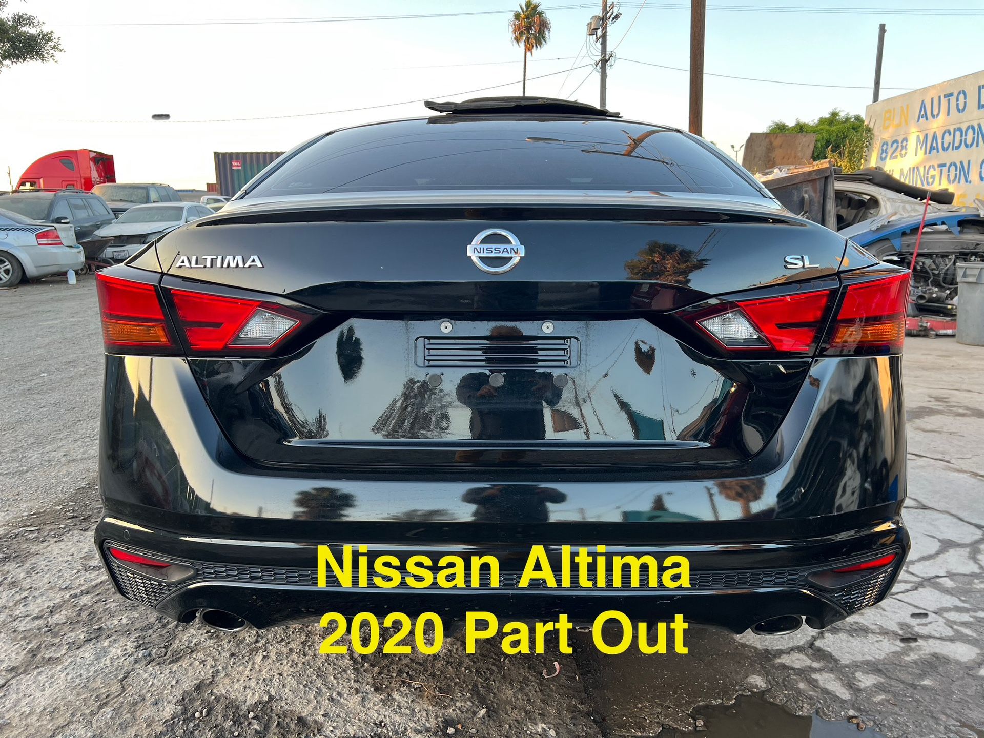 2020 Nissan Altima Part Out
