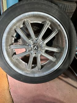 20” 5x114 Chrome wheels