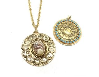Horoscope Pendants and Necklace 