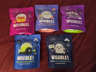 Woobles beginner crochet Halloween set
