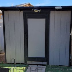 4x8 Shed With AC/Heat/Insulation/exhaust Fan