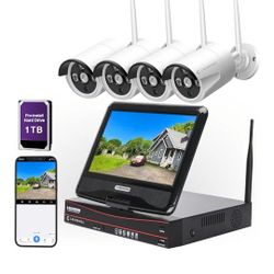 Security Cameras - Cromorc (4pcs)
New!!!!