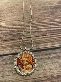 Gryffindor charm necklace