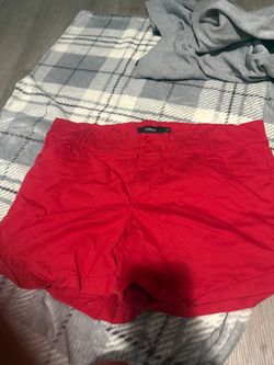Red shorts