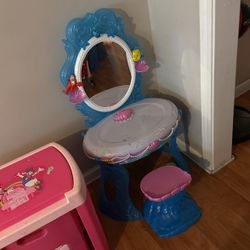 Little Mermaid Vanity
