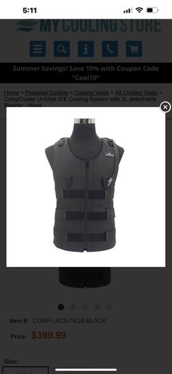 The Compcooler Water Circulation Ice Cold Vest