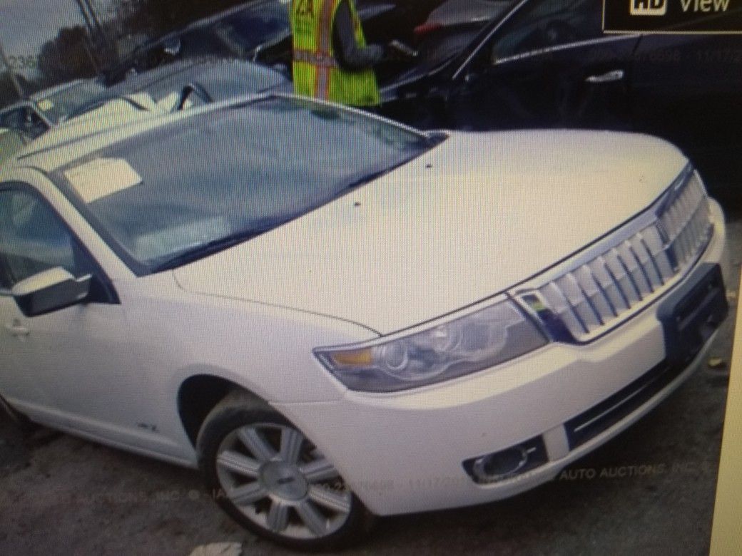 2009 Lincoln MKZ hood