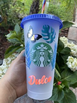 Nocturnal Rave Custom Starbucks Cold Cup