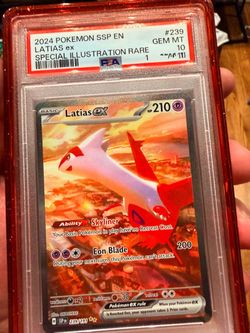 Pokemon Latias ex PSA 10 Special Illustration Rare 239/191