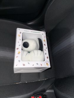 Starbucks Snoopy Plush Toy IN HAND