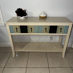 Real Wood Console Table