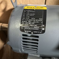 Baldor 7 HP AC Motors - New Old Stock