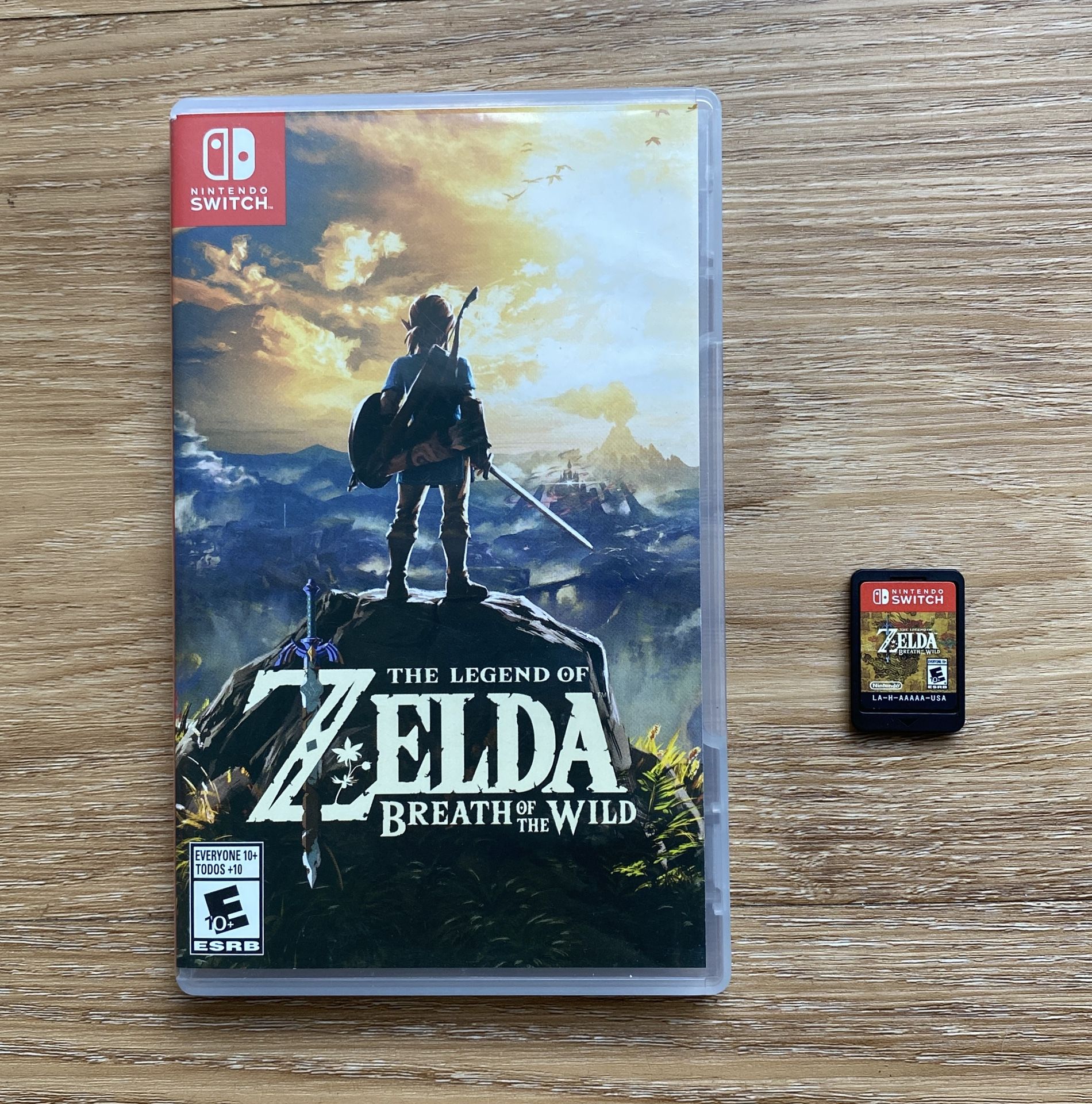 Nintendo Switch The legend of Zelda Breath of the wild tested and working !