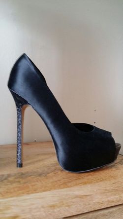 Bebe 6 36 Black Shoes Heels