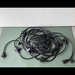 50 Feet Extension Cord With 7 Sockets 16 Gauge