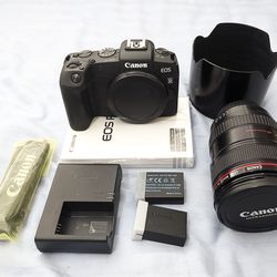 Canon RP camera and 24-105mm lens