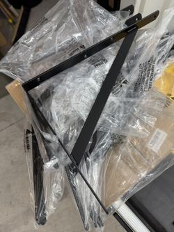 Black Shelf Brackets