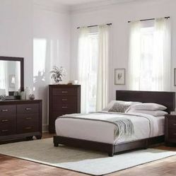 Dorian 4Pc Queen Bed Set