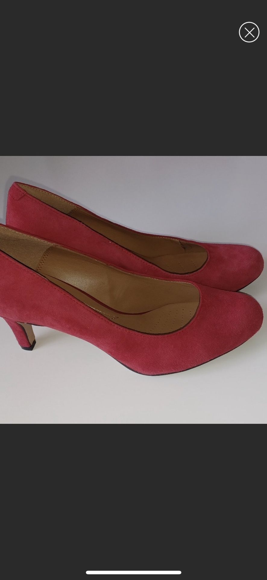 Clark’s Red Suede