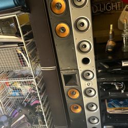 Six Tower Speakers