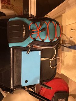 Nintendo DSI game system super Mario and five Pokémon games great condition stylus charger and case included easy to download games onto the system