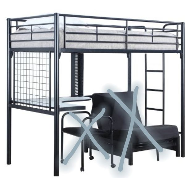 Twin Loft Bed W Desk For In San Jose Ca Offerup