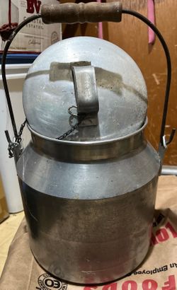 Vintage Cream Pail