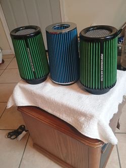 3- filtros de aire -$35- cada uno -$35- Each - Racing intake - OILDALE