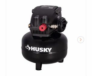 3 Gal. 120 PSI Portable Electric Oil-Free Light Duty Pancake Air Compressor with Fold Down Handle and 1-Quick Coupler