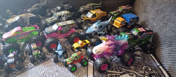 Large monster truck collection