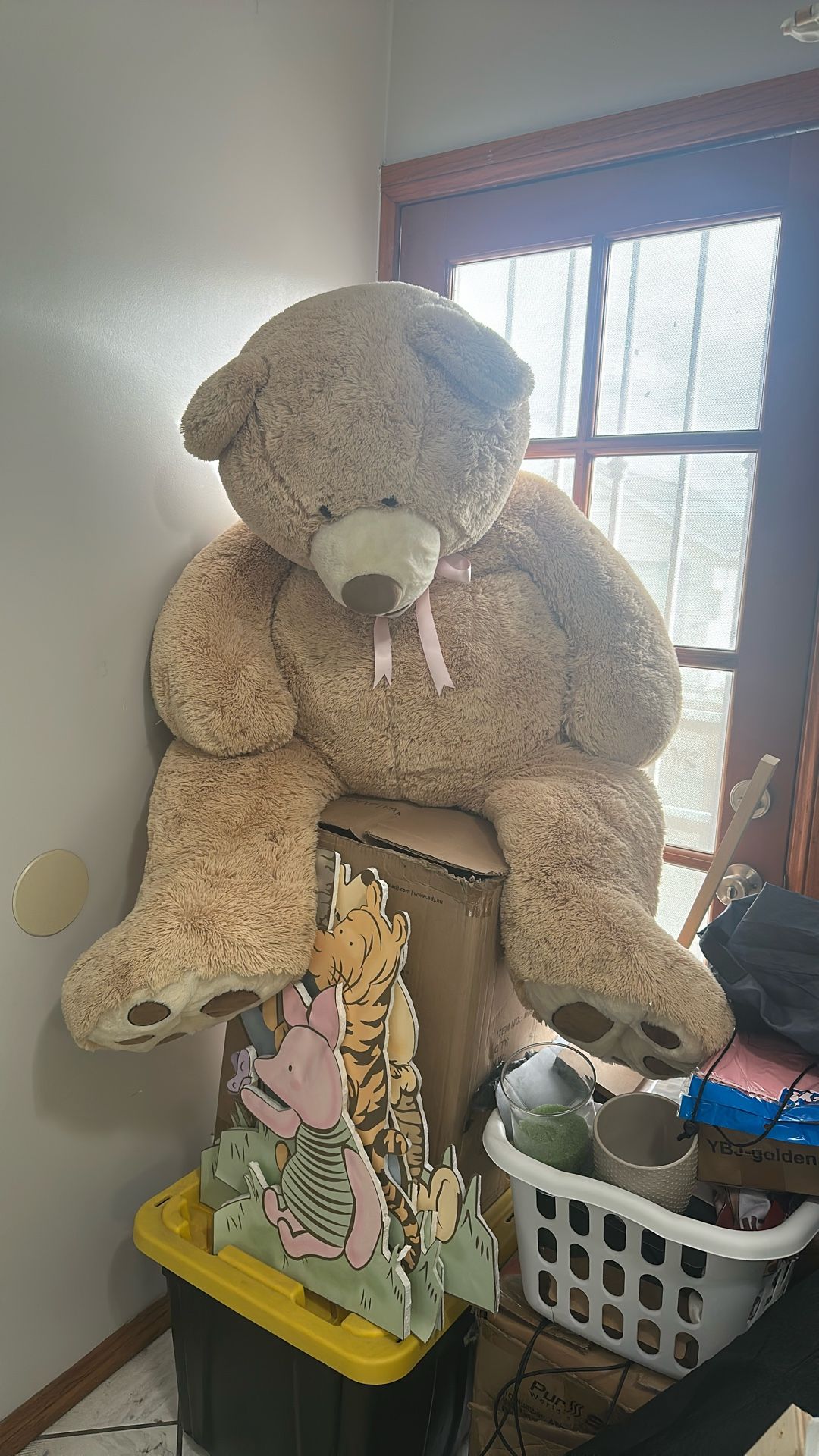 Large Plush Teddy Bear