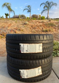 BRAND NEW 275/35ZR20 Yokohama ADVAN Sport V107 Tires 275-35-20 275 35 20 Like Michelin Pilot 4S!