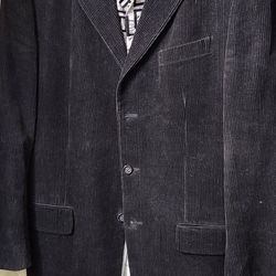 Gorgeous Corduroy Suit Size XL Slim Fit