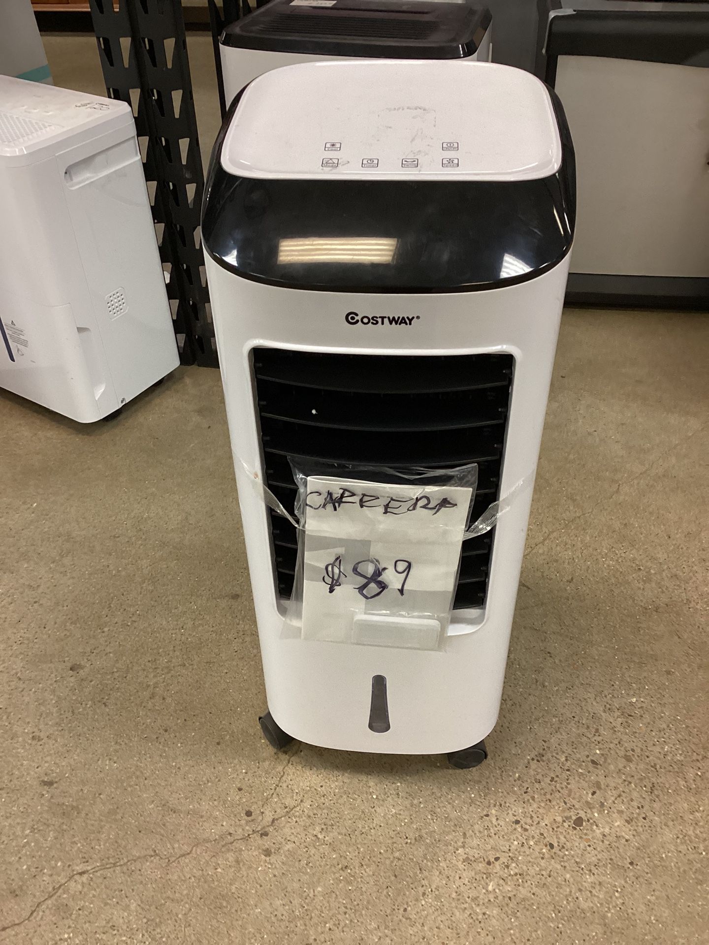 Costway Portable Air Cooler With LED Display