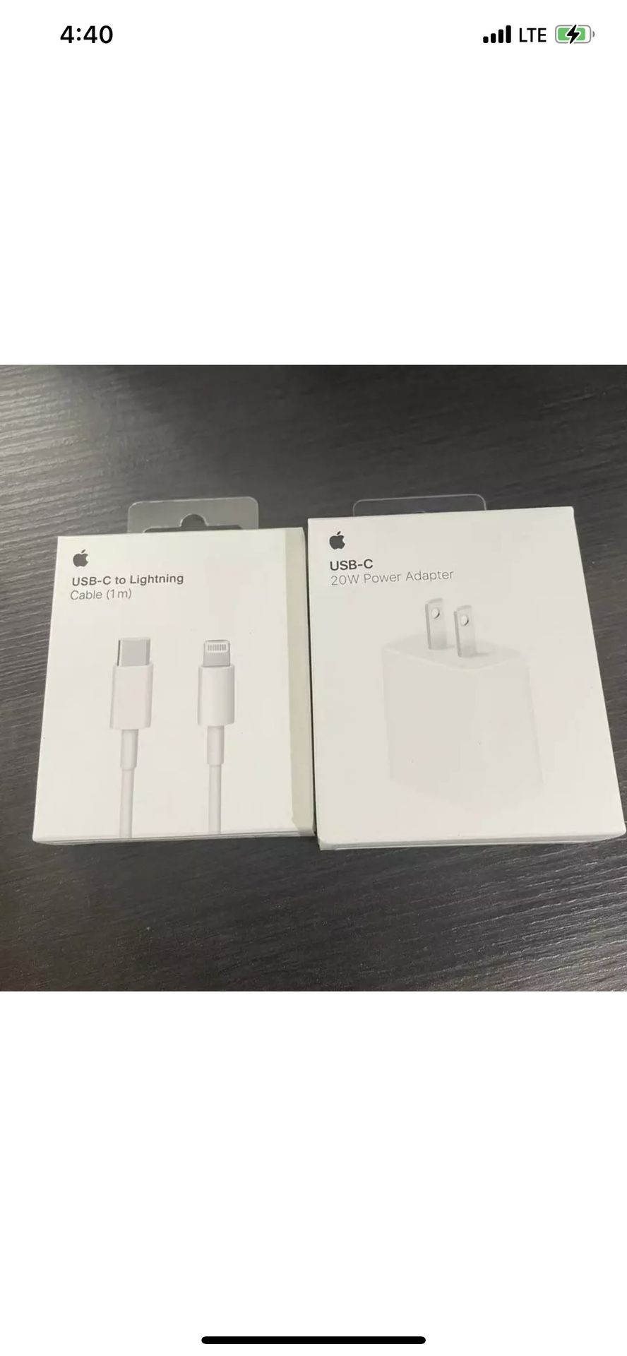 Apple Iphone 14/15 usb c charger set Cable + Adapter 