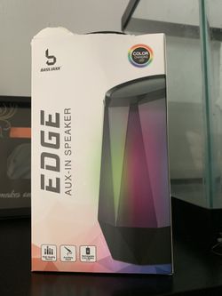 Two Portable speaker led changing lights( and regular speaker )