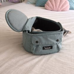 Bebefit Baby Hip Seat Carrier in Blue Gray