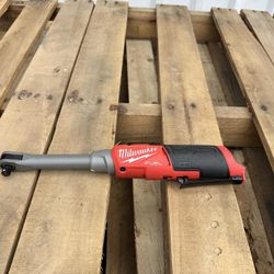 Milwaukee TOOL ONLY  M12 FUEL 12V Lithium-Ion Brushless Cordless 3/8 in. Extended Reach High Speed Ratchet NEW $200