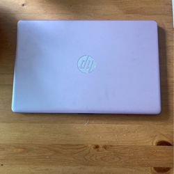 HP stream 14 Laptop-Rose Gold