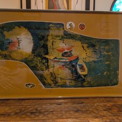 Lebadang "Le Lac" signed lithograph 84/260