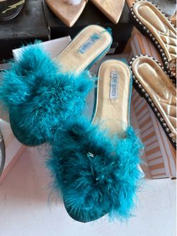 Fluffy Sandals