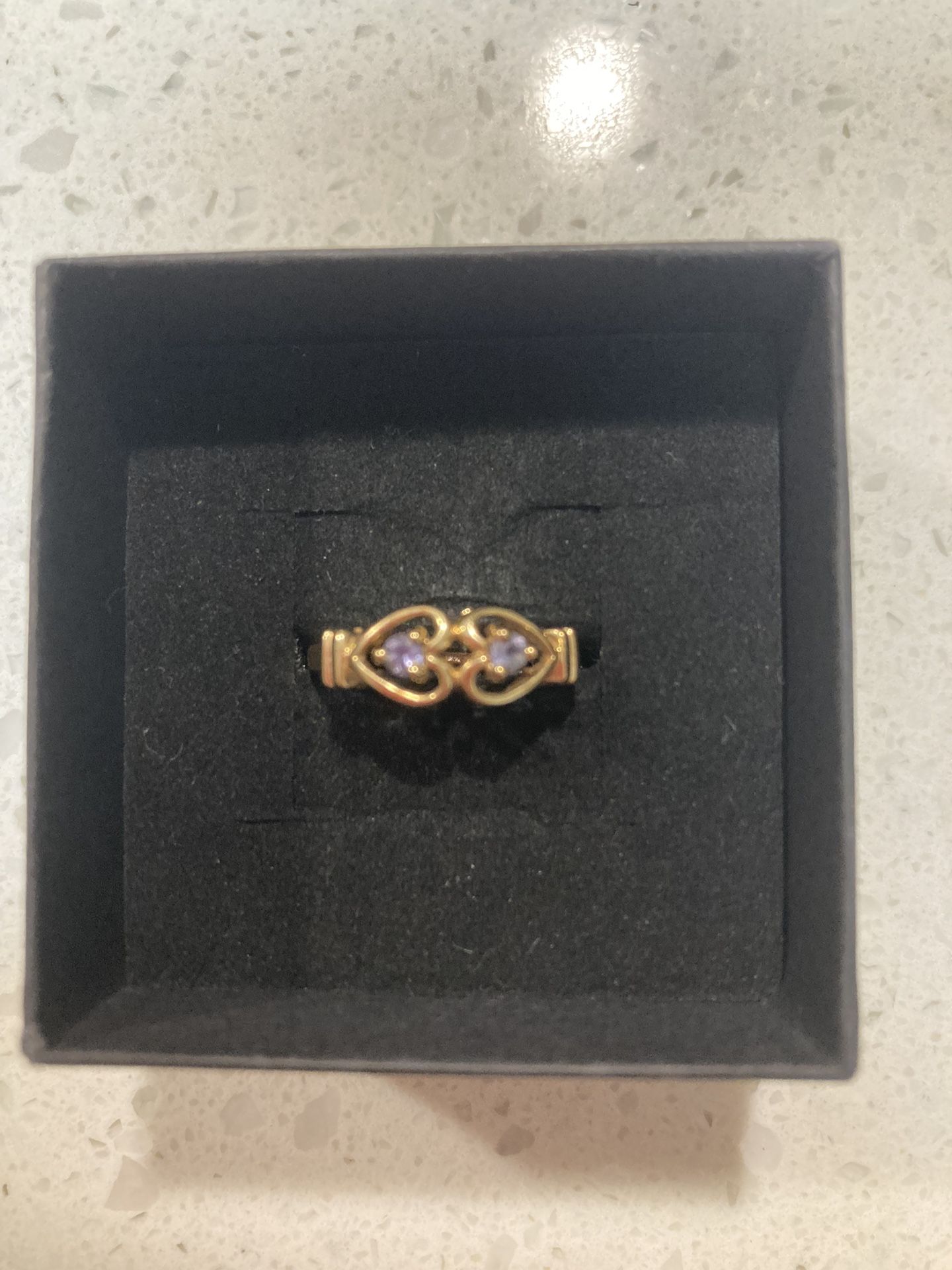 Gold Heart Ring