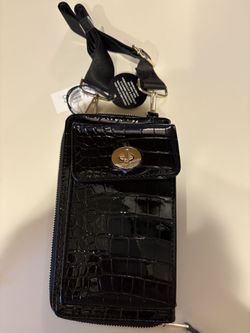 NEW SAMANTHA BROWN TO GO CROSS BODY PHONE WALLET