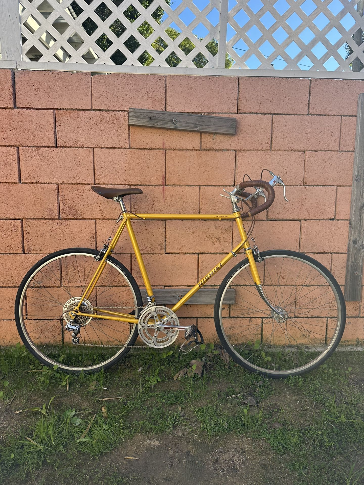 Vintage road bike