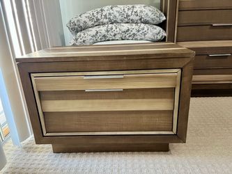 Bedroom dresser and nightstand