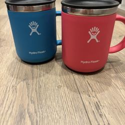 Pair Of Hydroflask Insulated Coffee Mugs 