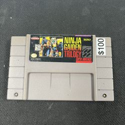 Ninja Gaiden Trilogy SNES