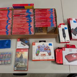 Nintendo Switch Games And Accessories 