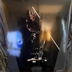 Sideshow EXCLUSIVE Cyborg Darth Maul w/ Mechanical Legs Statue Figure New