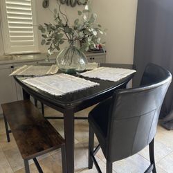 Pub/ Dinning Table With 3 Branches 